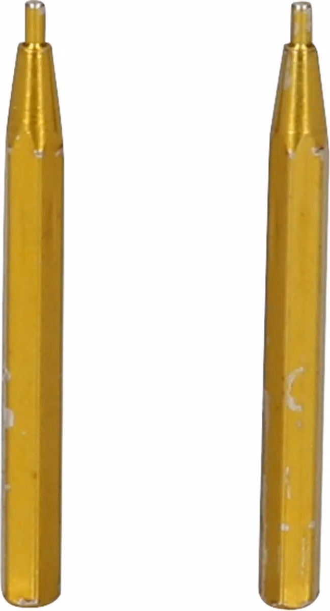 KS Tools Coppia di punte per pinze a doppio snodo, 1,0 mm, diritte