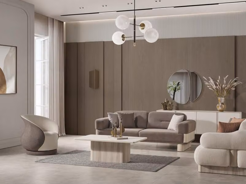 Sofa Polstergarnitur Set Sitzgruppe Polster Sofagarnitur Kombination Couch
