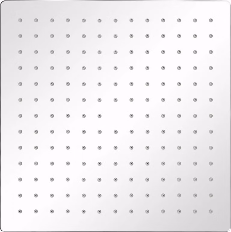 Testa Doccia a Pioggia in Acciaio Inossidabile 30x30cm Quadrata