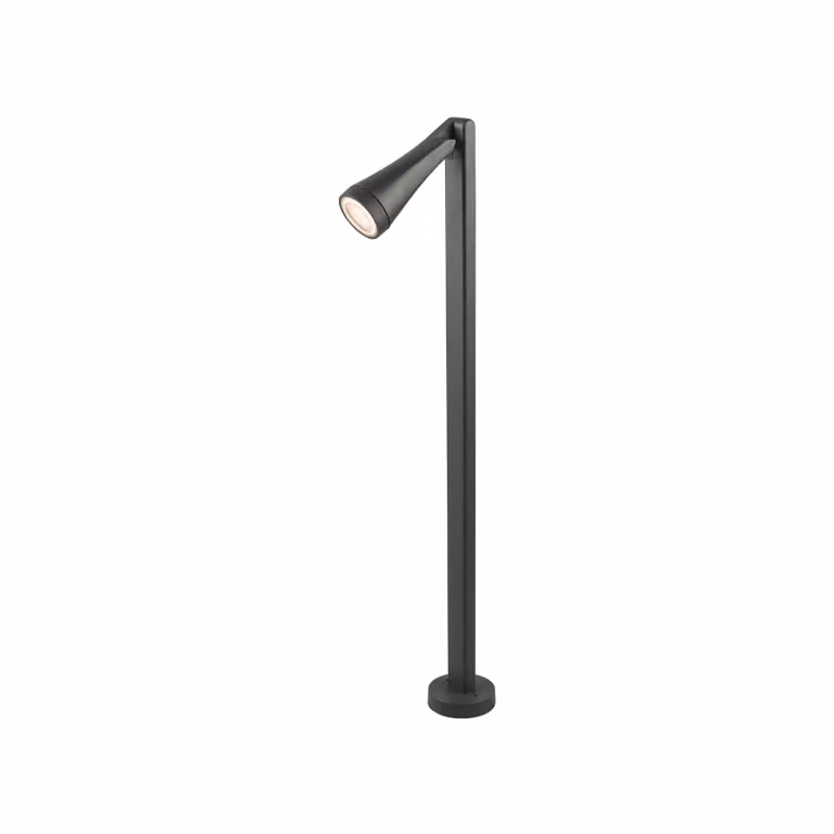 Lampada da giardino a piantana a LED Nowodvorski OTTAWA 9563 in alluminio e grafite