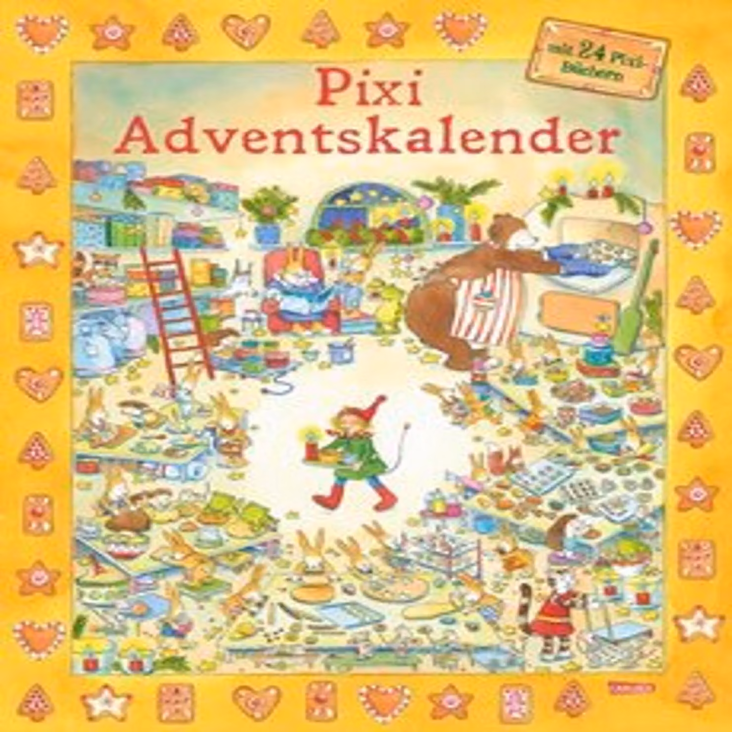 Calendario dell'Avvento Pixi 2025: Contiene 24 libri Pixi | Brevi storie natalizie per bambini della scuola materna dai 3 anni in su, ideali per essere lette ad alta voce