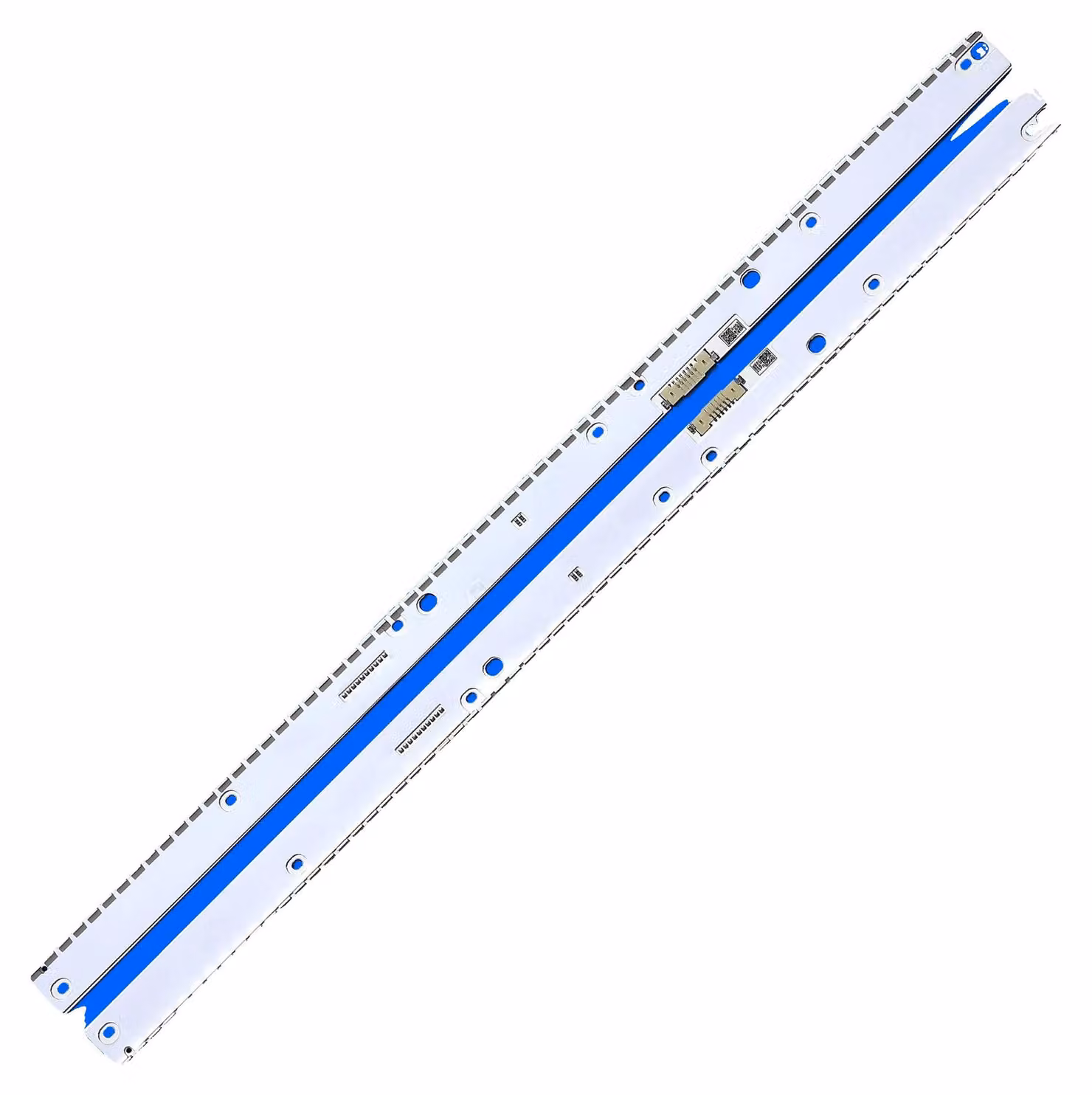 Striscia di retroilluminazione a LED, lunghezza 600 mm, 66 perline LED per striscia, tensione 3 V, materiale in PVC di alta qualità, compatibile con diversi modelli di TV