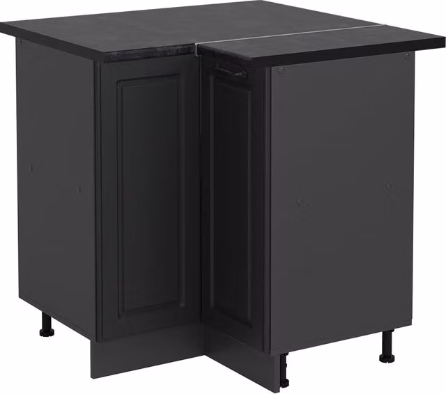 Mobile ad angolo cucina R-Line Antracite rustico/Antracite 75.6 cm, PL Antracite Vicco