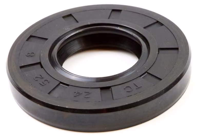 Guarnizione radiale per albero, dimensioni 24x52x8 mm, materiale NBR70, conforme alla norma DIN 3760