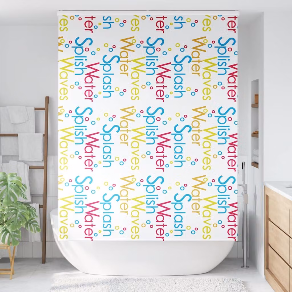 Tenda a Rullo Doccia Cassonetto 150x240 cm Larghezza Tessuto