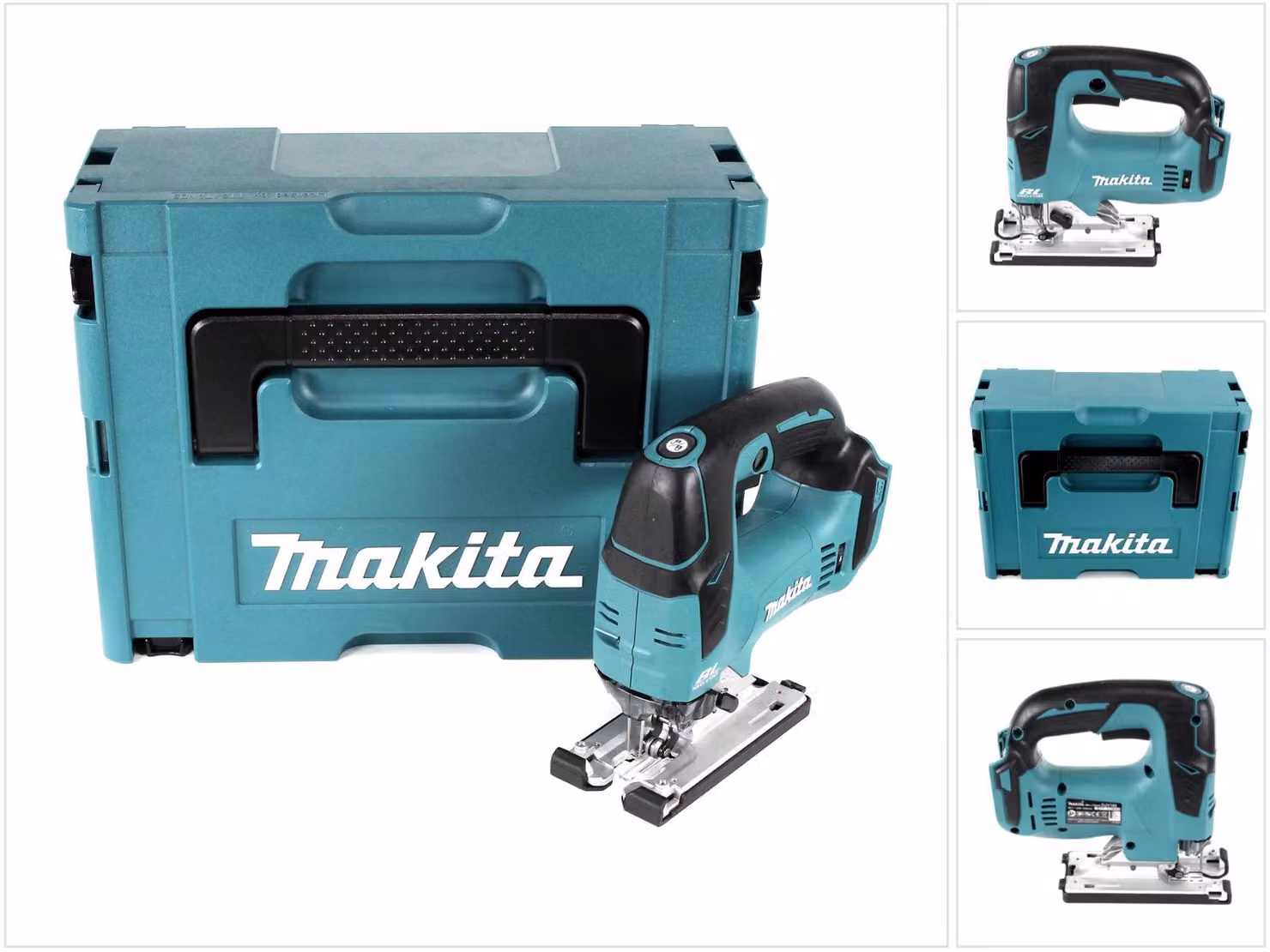 Makita DJV 182 ZJ Seghetto alternativo brushless a batteria 18V 26mm in valigetta Makpac - senza batterie, senza caricabatterie