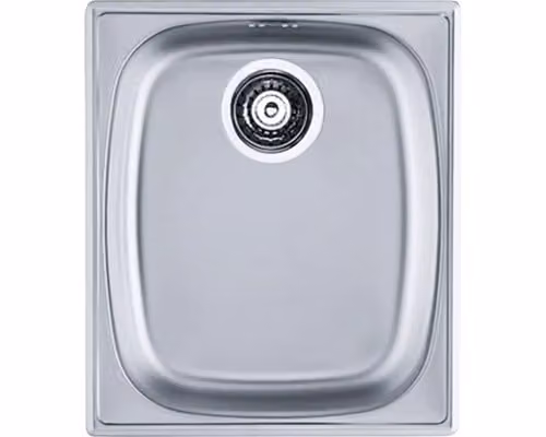 Lavello in acciaio inox ALVEUS Basic 10 FI90 satinato 380x440x0,6 mm 1082195
