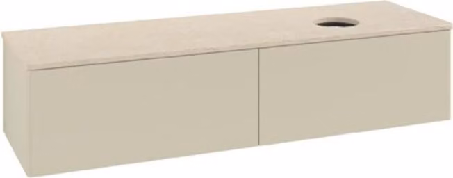 Mobile V&B senza struttura frontale Antao 160x50cm, WBP colore botti., si Gr m Lac