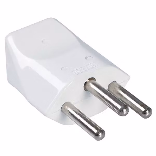 Spina di contatto di terra BACHMANN, Svizzera CH 10A / 250V bianco