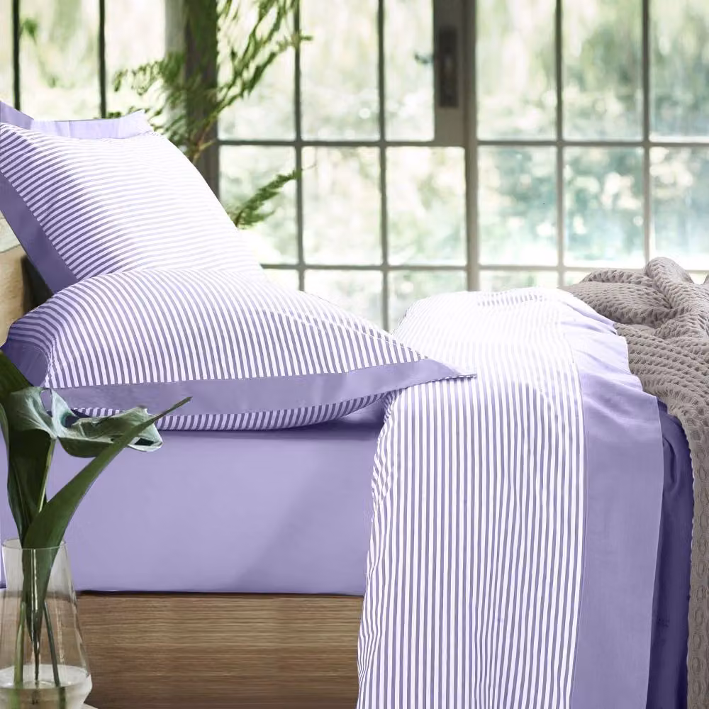 Set completo lenzuola VEGA Viola 160x300 cm