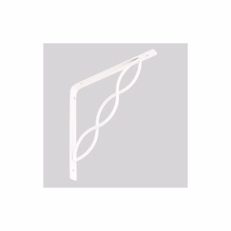 Mensola 200x200 mm Supporto per mensola Supporto per mensola Supporto per parete Bianco antico retrò