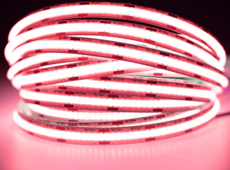 LED COB 480LED 9W/m rosa IP20 /5m/ P