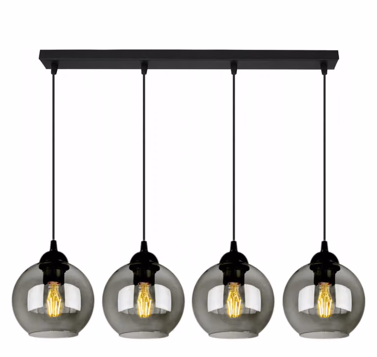 Lampada da soffitto Lampada a sospensione Ball Nero Grigio Bianco (N100-BZ4)