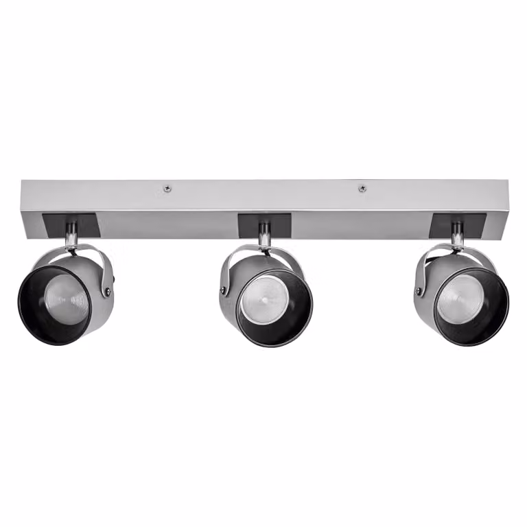 OSRAM DECOR SPOT JUPITER, 16,5W, 550lm, argento, faretto, teste orientabili, versatile, faretto per interni, colore della luce bianco caldo, ottica di alta qualità, facile installazione