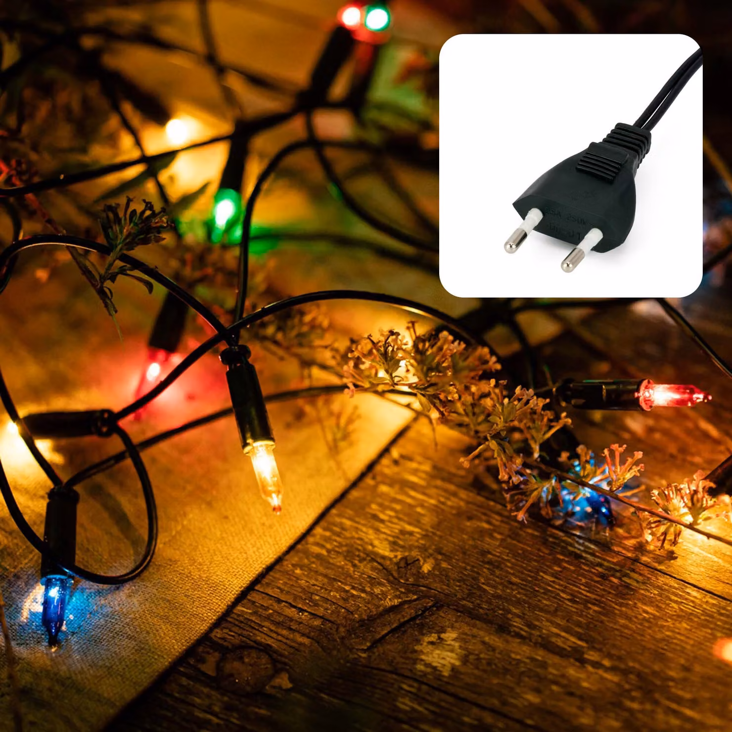 Luci di fata LED decorazione colorata 10 m illuminazione 50 LED festa decorazione interna