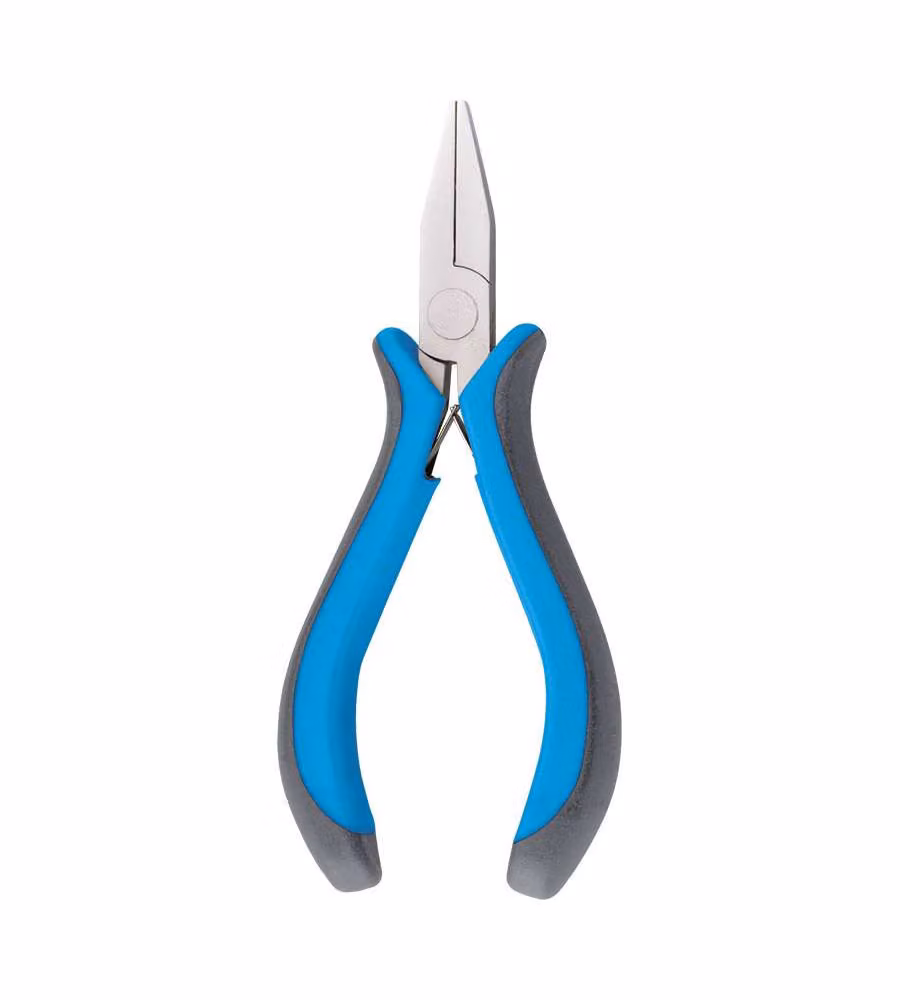 Fervi Pinza per Elettronica a Becchi Piatti Acciaio Cromato 125 mm
