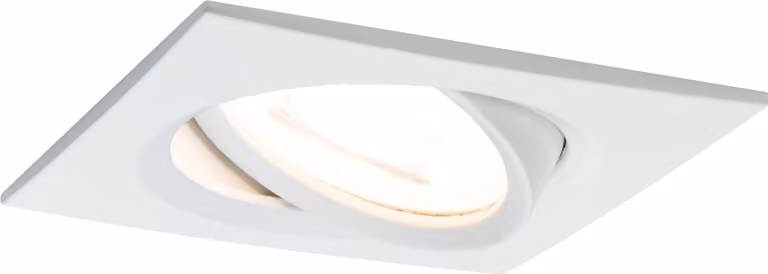 Paulmann lampada da incasso LED Nova angolare 1x6W Coin bianco opaco