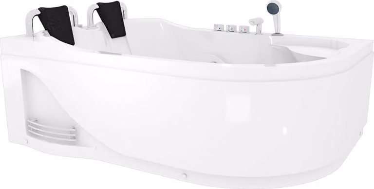 Idromassaggio top equipment piscina vasca da bagno ad angolo W23H-R 120x182cm