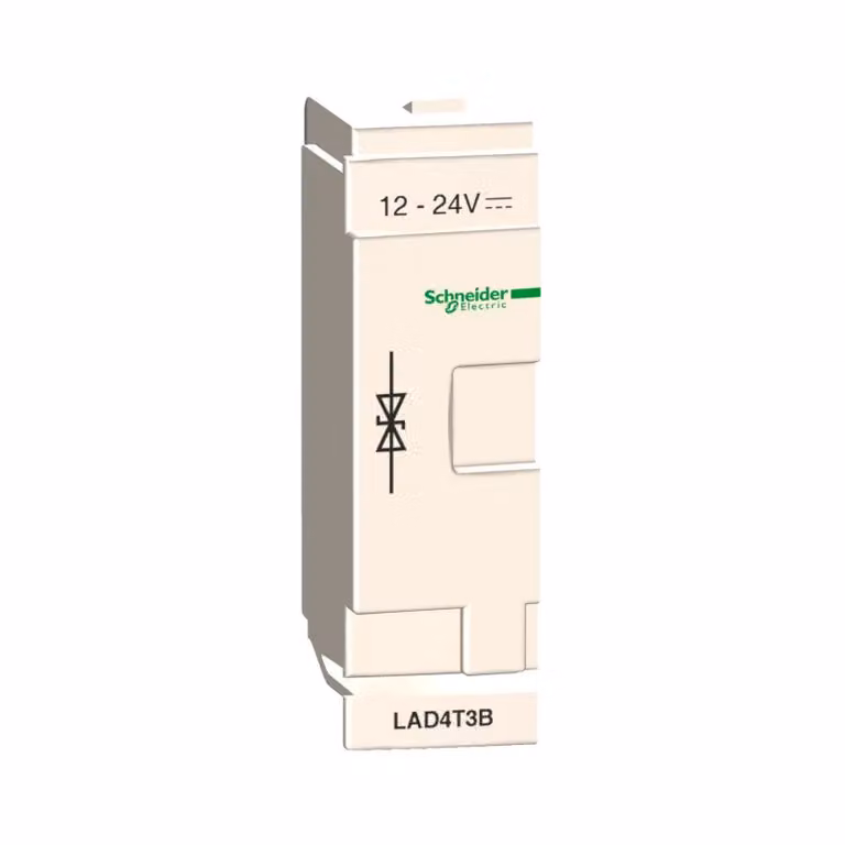 Modulo di cablaggio Schneider Electric, diodo speciale, 24 V CA/CC, per D40A/D65A LAD4T3B