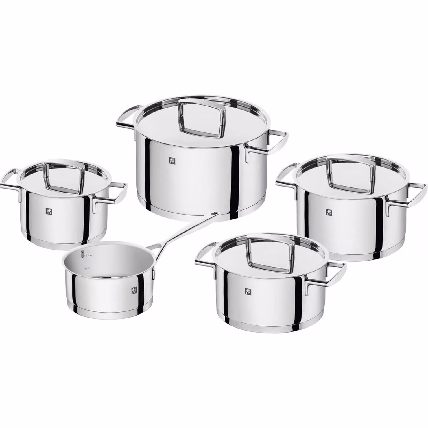 Set di pentole per induzione in acciaio inox linea ZWILLING Passion, 5 pezzi
