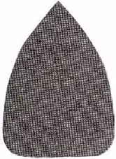 Set di 5 fogli abrasivi a rete KWB per levigatrice palmare, grana P220, colore grigio, 97 x 136 mm