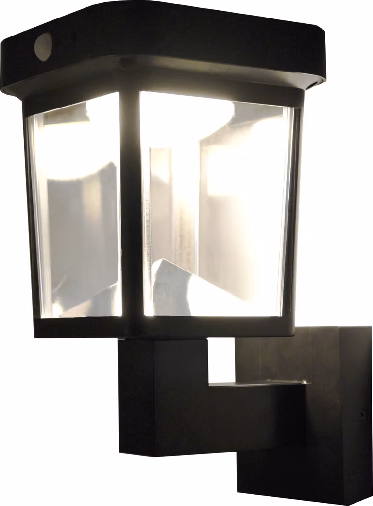Applique solare Lampada solare Applique da esterno con rilevatore di movimento Bianco neutro 4000K Applique da esterno Lampada solare a LED Lampada di sicurezza Luce da giardino Illuminazione di sentieri IP44
