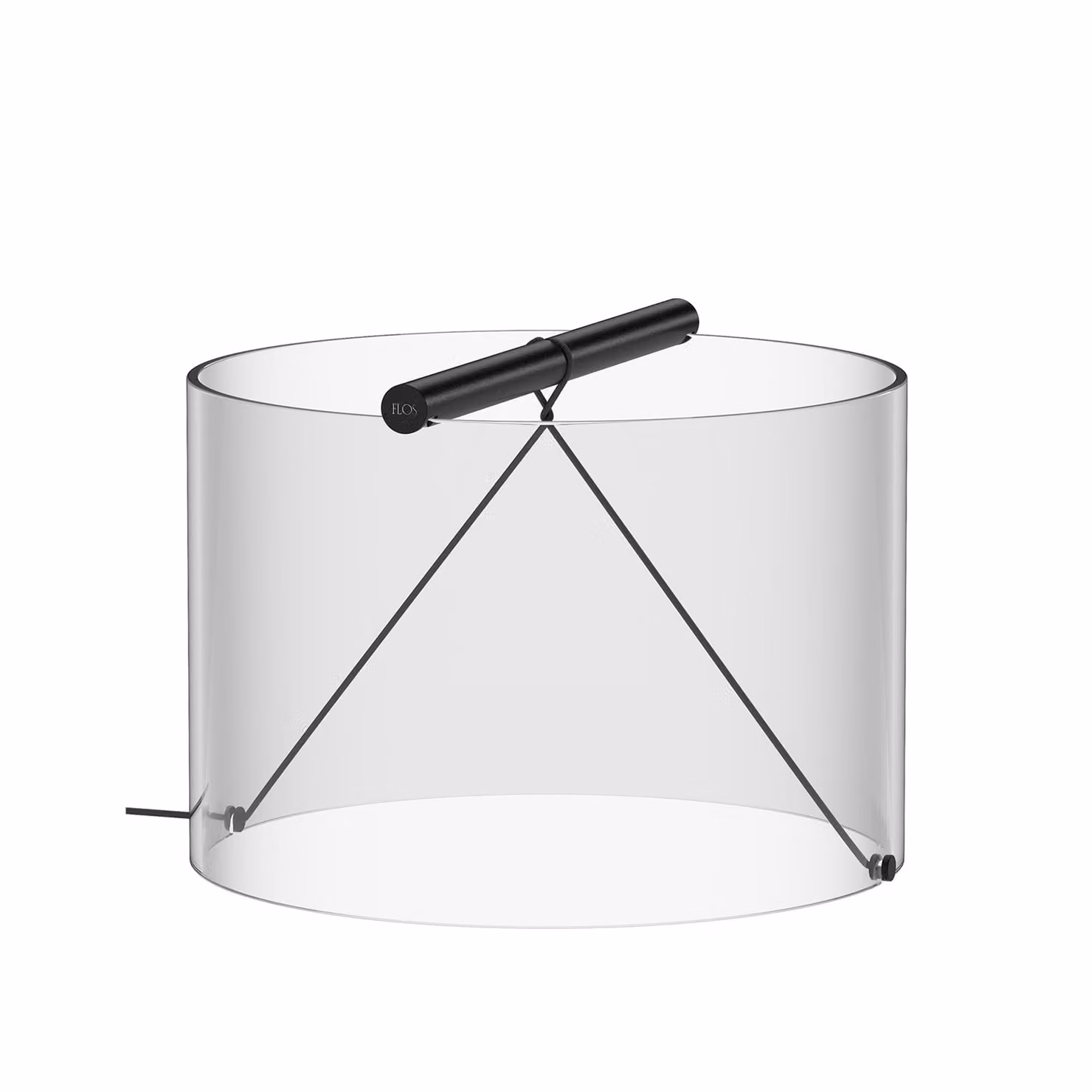 Flos - To-Tie T3 - Lampada da tavolo - Nero Opaco