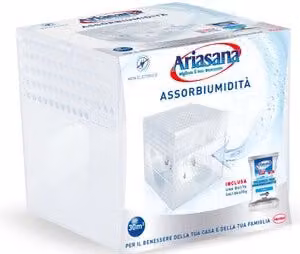 ARIASANA ASSORBIUMIDITA VASCHETTA + 1 RIC 450 G- METYLAN- 12,0 pz