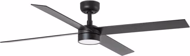 RUDDER 4 L Ventilatore nero/noce 20W SWT