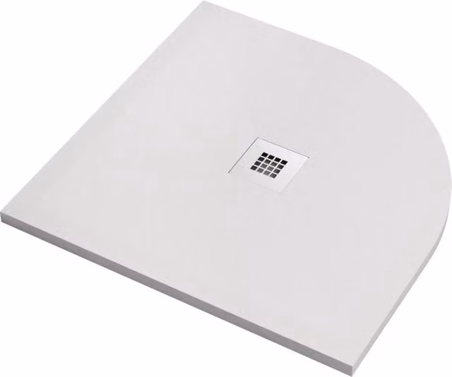 Piatto Doccia Semicircolare 90x90 cm in Pietra Bonussi Joy