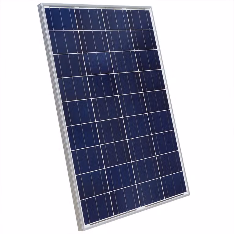 Pannello solare monocristallino da 100W a 12V per la ricarica di batterie