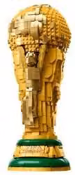 LEGO Editions Trofeo ufficiale Coppa del Mondo FIFA 43020 Oro 2842 pezzi