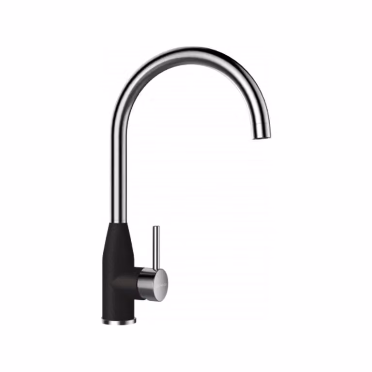 Miscelatore Schock Kavus 559000GNE, Nero, alta pressione, bocca fissa