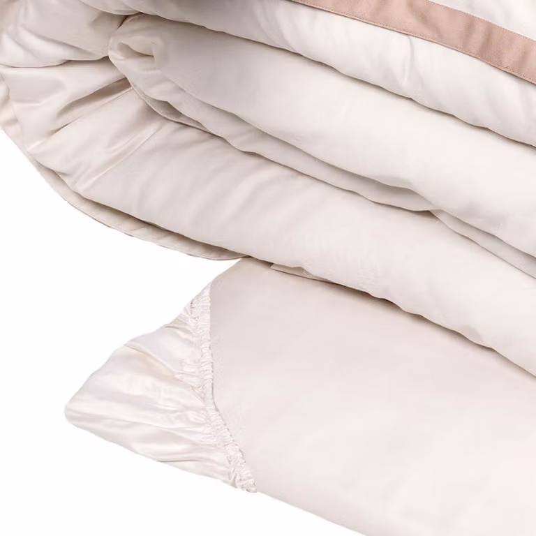 HELLEN Completo copripiumino - Taglia: 2 piazze,Colore: HELLEN - BIANCO SETA/ROSA BOHO