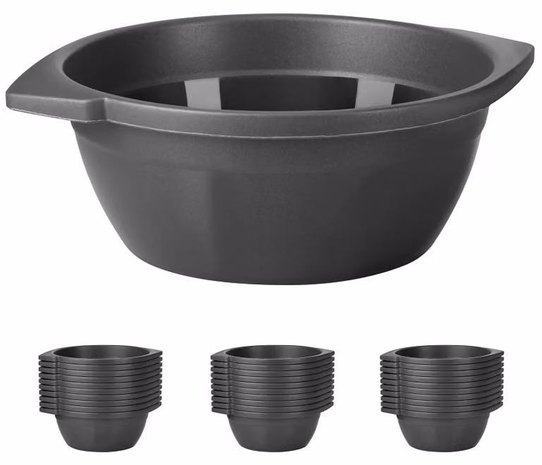Set di 30 contenitori riutilizzabili