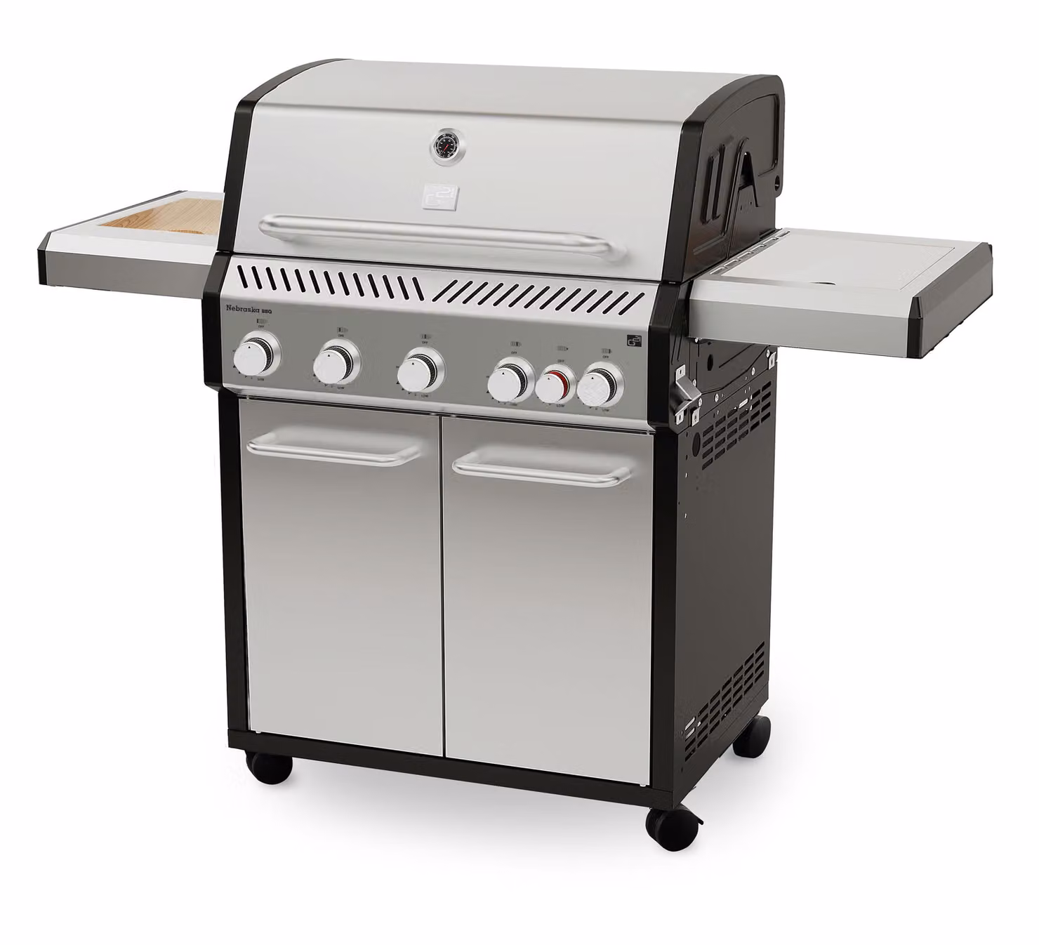 G21 Nebraska BBQ Premium line grill a gas, 6 bruciatori + riduttore di pressione in omaggio