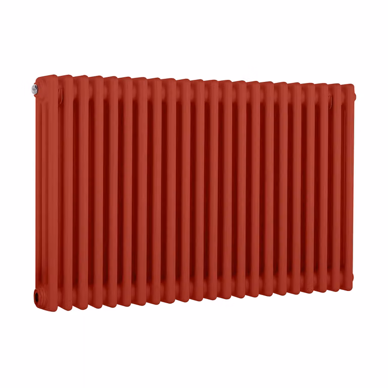 Radiatore Orizzontale a Colonne (3 Colonne) 600mm x 1010mm - Rosso (Siamese Rosso) - Regent