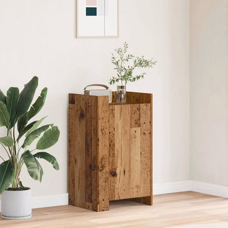 Credenza moderna vidaXL in legno vecchio marrone L 45 cm x P 35 cm x H 75 cm
