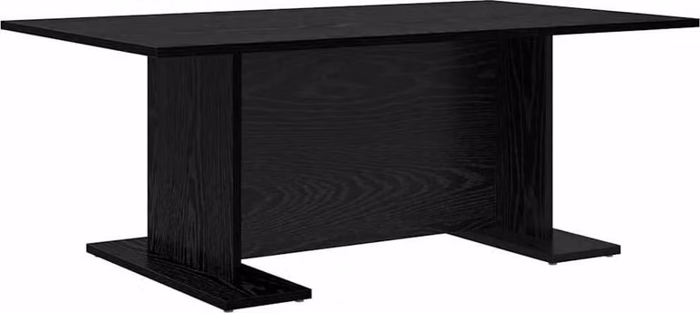 Tavolino da salotto Rovere nero 103,5 x 60 x 40 cm