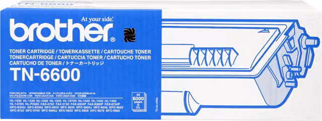 Brother TN-6600 cartuccia toner 1 pz Originale Nero