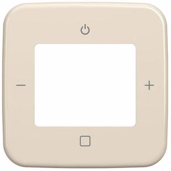 Busch-Jaeger 8252-212-101 Copripiastra centrale per Busch-Radio serie Duro 2000 SI bianco