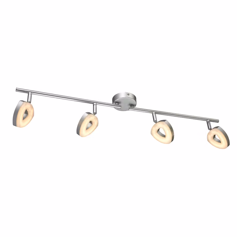 ESTO Lampada da soffitto LED Lampada da soggiorno Faretto da soffitto a 4 luci 762017-4