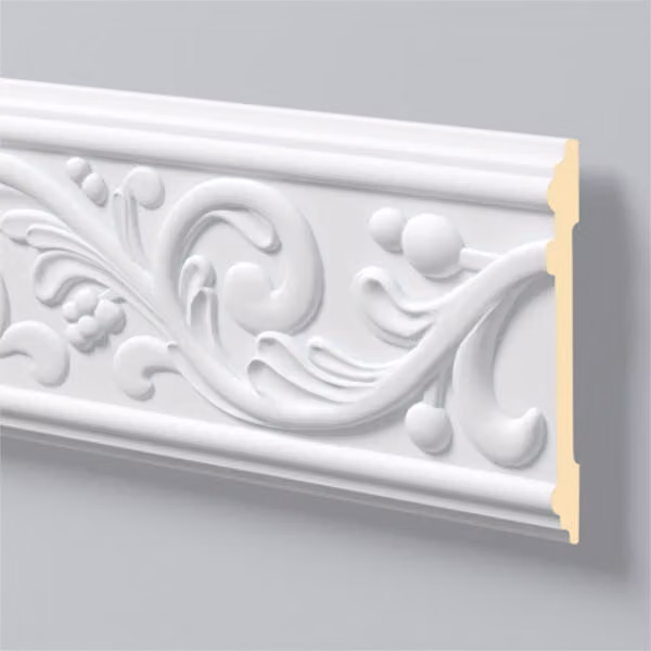 Rivestimento murale NMC Z12 ARSTYL Noel Marquet Trim Decorativo Trim Moderno Bianco 2 m
