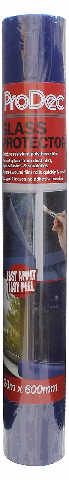 ProDec, pellicola protettiva in vetro, 20 m x 600 mm – impermeabile – protegge da sporco e polvere