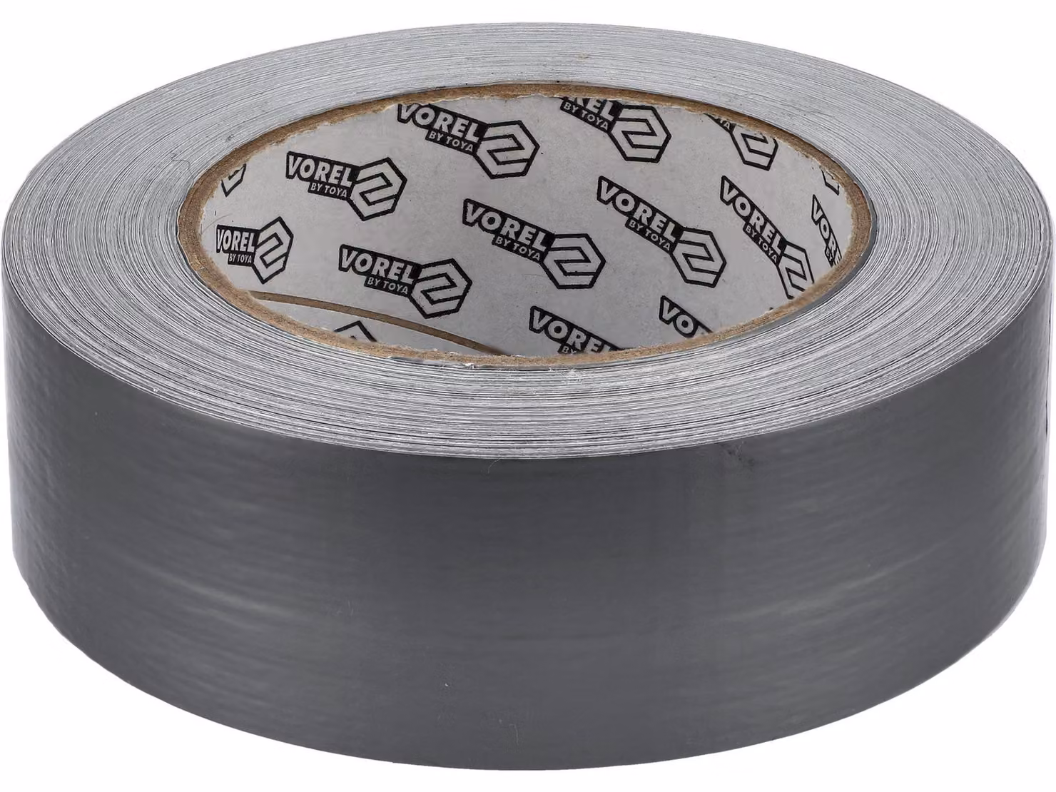 Nastro adesivo in tessuto, tipo "duct tape", grigio, 38 mm x 50 m