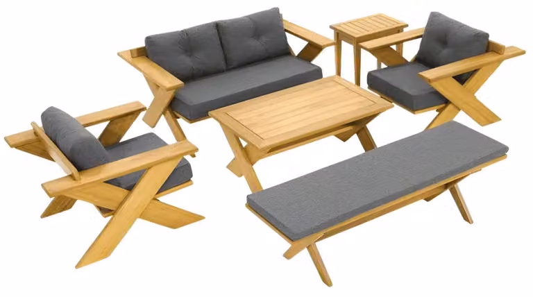 Sofagarnitur (2+1+1) mit Couchtisch – Für ein modernes und gemütliches Heim.