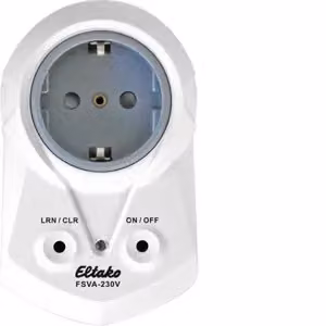 Eltako 30100003 Attuatore di commutazione prese senza fili FSVA-230V 10A/250V + misura VA