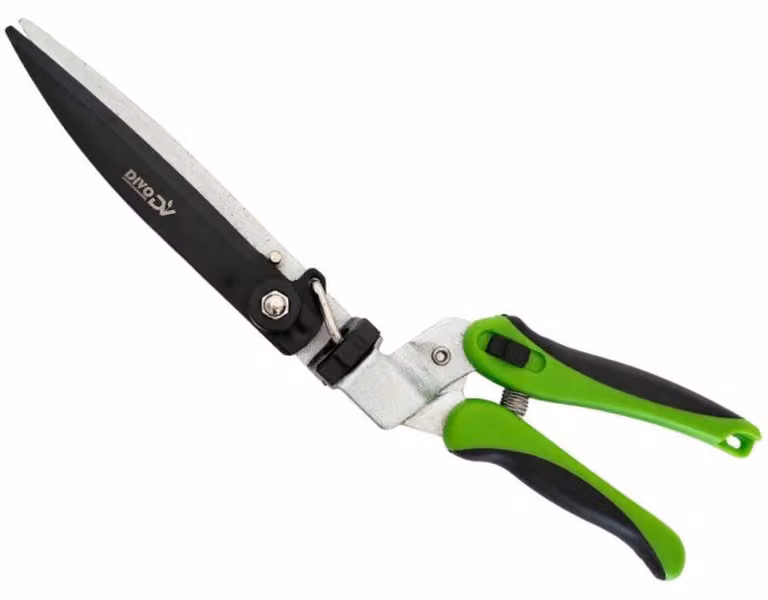 DIVODV 27888: Forbici da giardinaggio, rotazione a 180°, 345 mm, colore verde