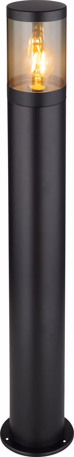 Globo Lighting luce da esterno in acciaio inox nero opaco, 1x E27