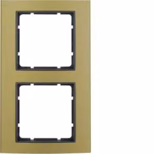 Berker 10123016 Cornice in alluminio, oro/antracite Berker B.3